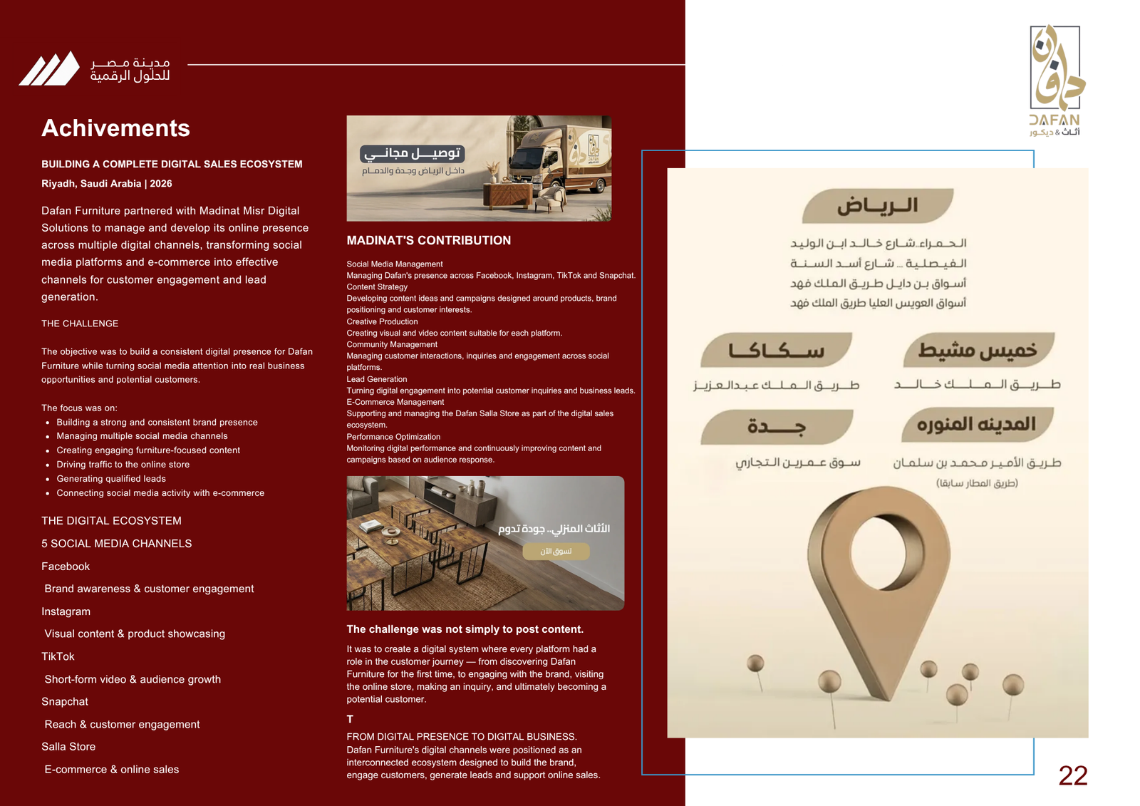 Dafan Furniture Complete Digital Sales Ecosystem